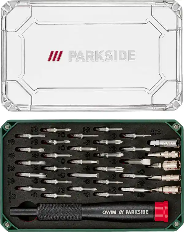Bild 2 von PARKSIDE® Präzisionsschraubendreher- Set, 33-teilig