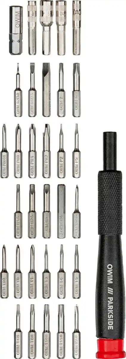 Bild 3 von PARKSIDE® Präzisionsschraubendreher- Set, 33-teilig
