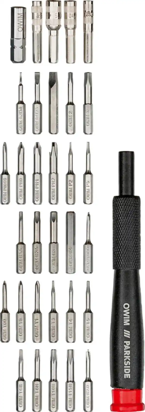 Bild 3 von PARKSIDE® Präzisionsschraubendreher- Set, 33-teilig