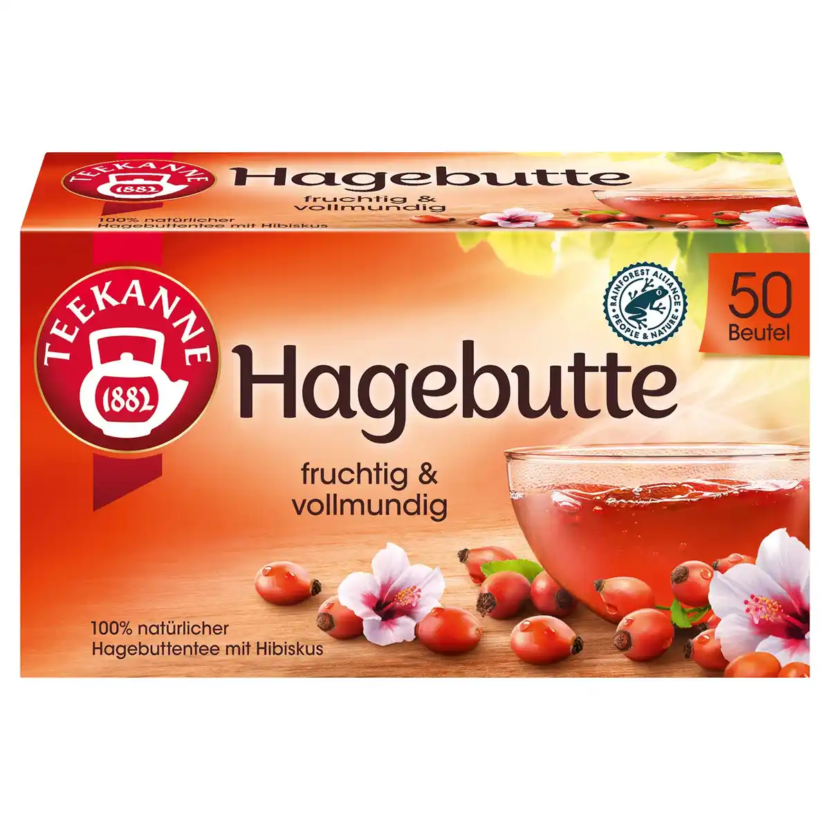 Bild 1 von TEEKANNE Kräuter- oder Früchtetee 175 g, Hagebutte