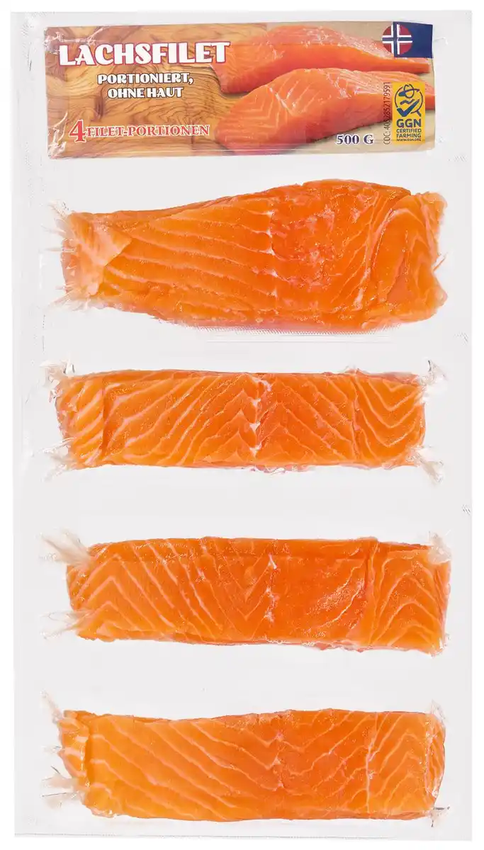 Bild 1 von Lachsfilets, 4 St. = 500-g-Packg.