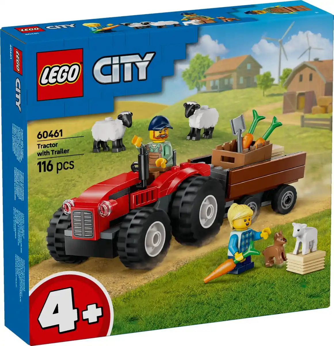 Bild 1 von LEGO CITY »Traktor mit Anhänger« Spielset 60461, 116-teilig