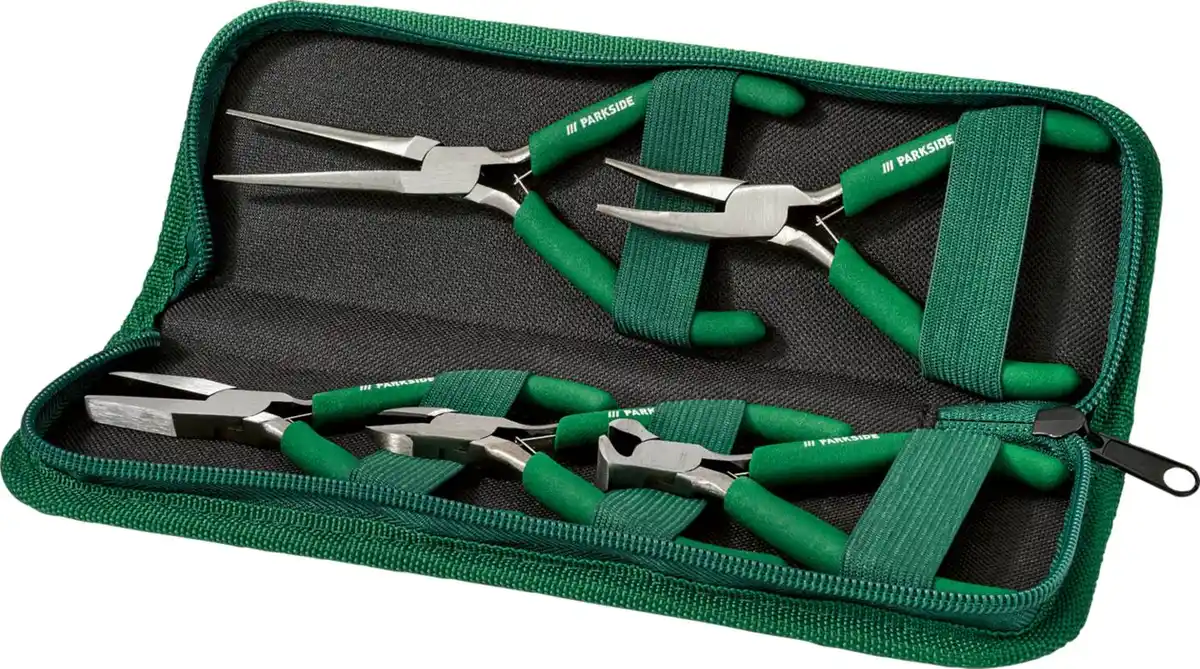 Bild 1 von PARKSIDE® Feinmechanikerzangen-Set, 5-teilig