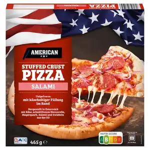 AMERICAN Pizza Stuffed Crust 455 g, Salami
