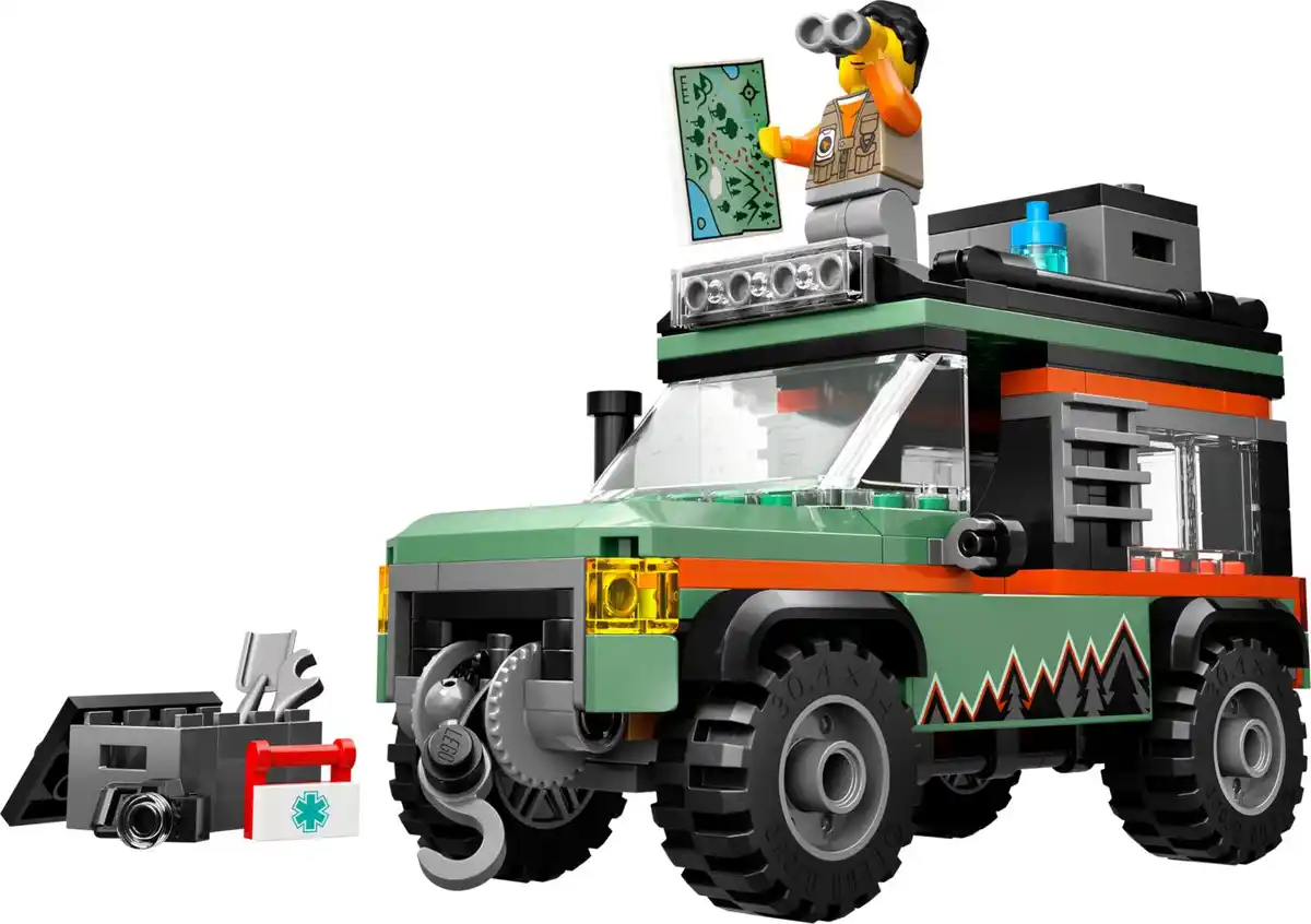 Bild 2 von LEGO CITY »Offroad-Geländewagen« Bau- und Spielset 60447, 221-teilig