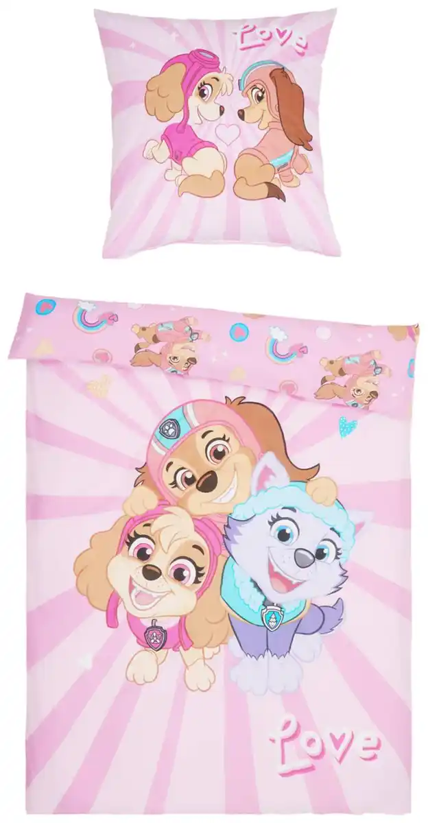 Bild 2 von Kinder-Bettwäsche-Set »PAW Patrol«, 2-teilig