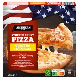 AMERICAN Pizza Stuffed Crust 465 g, 4 Käse
