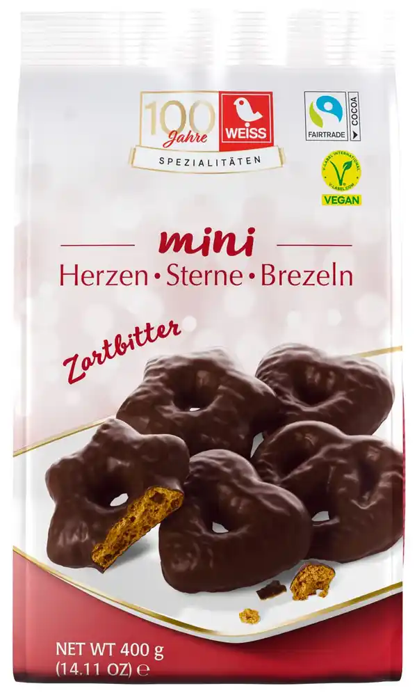 Bild 1 von WEISS Mini-Lebkuchen, 400-g-Beutel