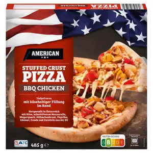 AMERICAN Pizza Stuffed Crust 485 g, BBQ Chicken
