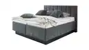 Bild 1 von Boxbett 180 x 200 cm mit Bettkasten anthrazit Chenille - SENSINO