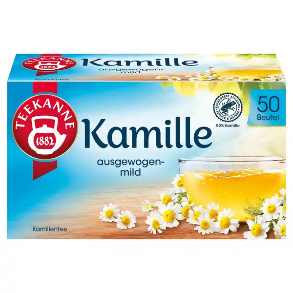 Bild 1 von TEEKANNE Kräuter- oder Früchtetee 75 g, Kamille