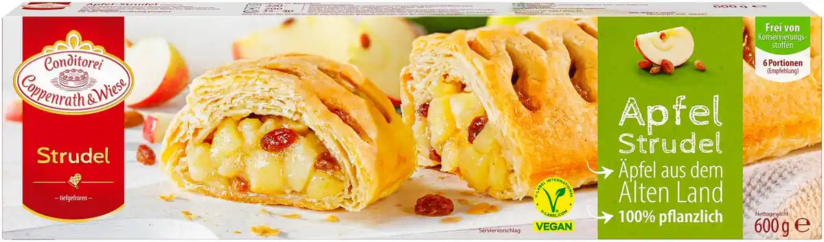 Bild 1 von COPPENRATH & WIESE Apfelstrudel, 600-g-Packg.