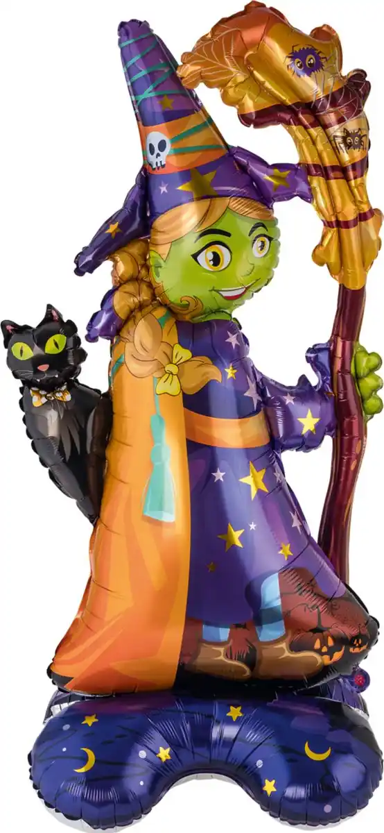 Bild 1 von Folienballon »Hexe«