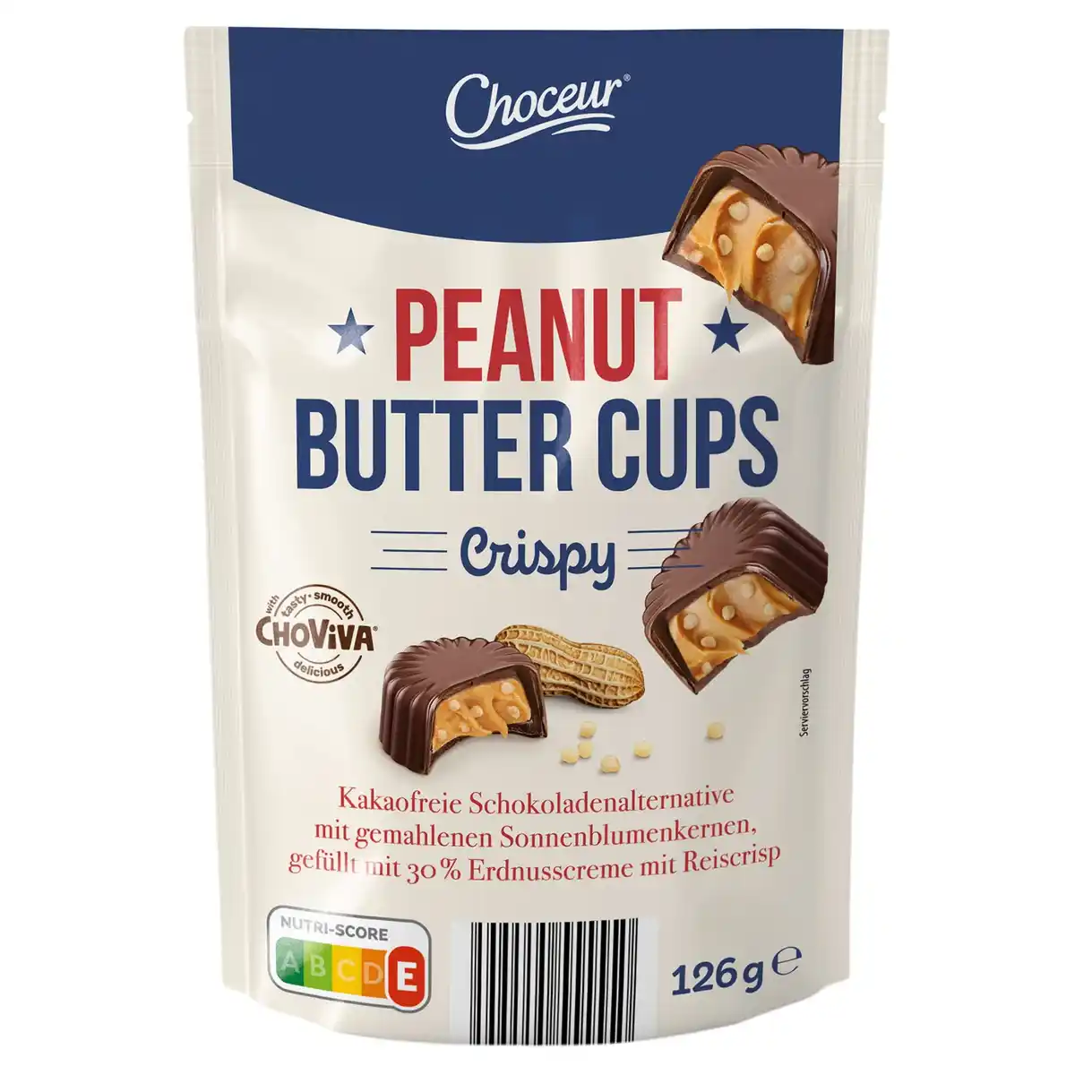 Bild 1 von CHOCEUR Peanut Butter Cups 126 g, Crispy