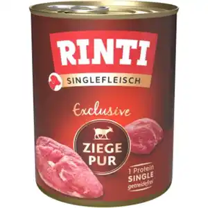 RINTI Singlefleisch Exclusive Ziege pur 6x800 g