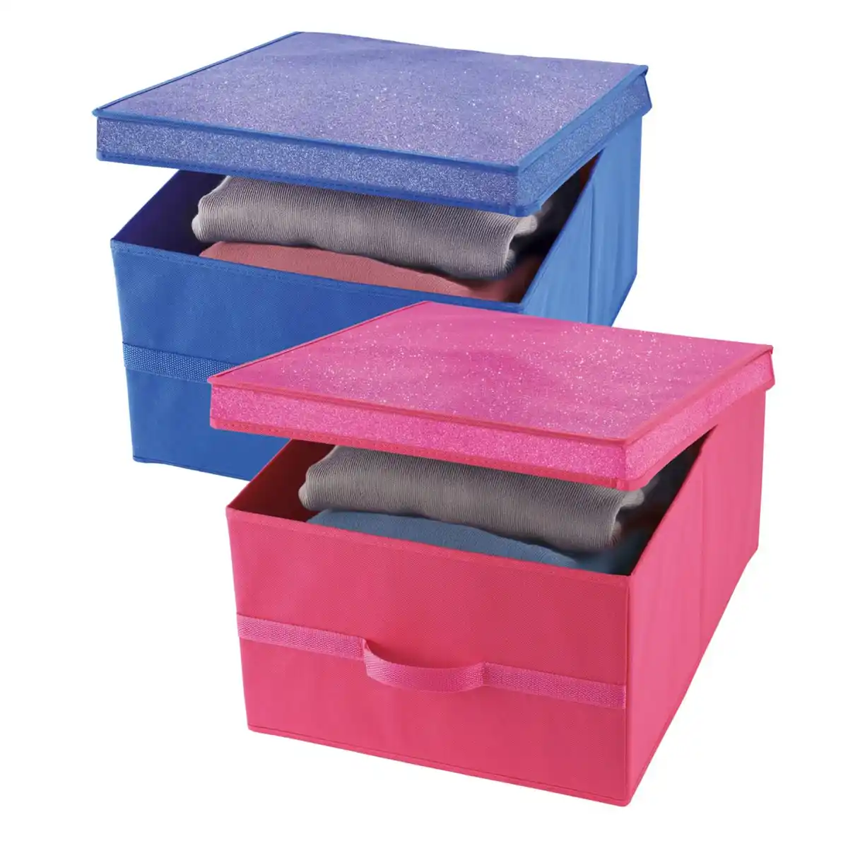 Bild 1 von DOMOPAK LIVING Textilbox L »Glitter«