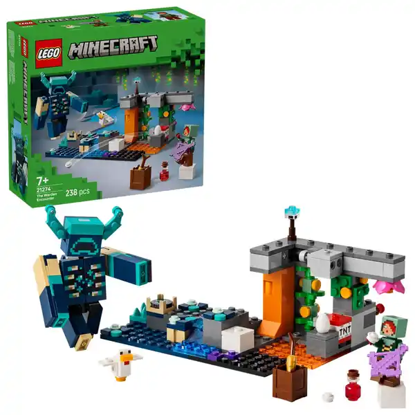 Bild 2 von LEGO MINECRAFT »Begegnung mit dem Wächter« Spielset 21274, 238-teilig