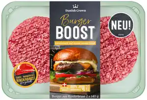 DANISH CROWN Burger Boost, 2 St. = 280 - 300-g-Packg.