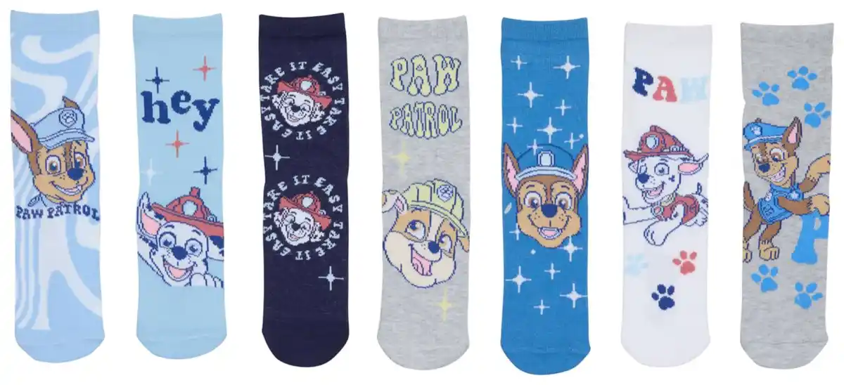 Bild 3 von Kinder-Socken »PAW Patrol«, 7 Paar