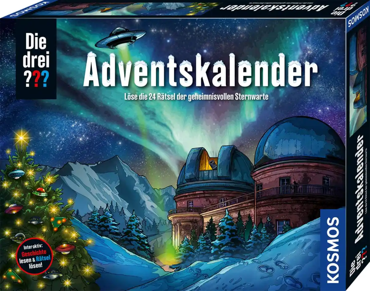 Bild 1 von KOSMOS Adventskalender 2025 »Die drei !!!«