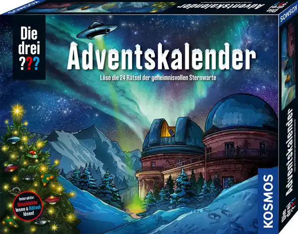 Bild 1 von KOSMOS Adventskalender 2025 »Die drei !!!«