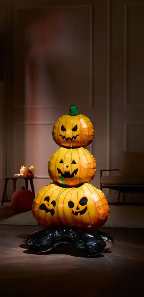 Bild 2 von Folienballon »Kürbismann«