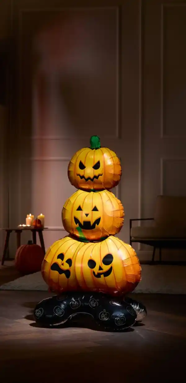 Bild 2 von Folienballon »Kürbismann«