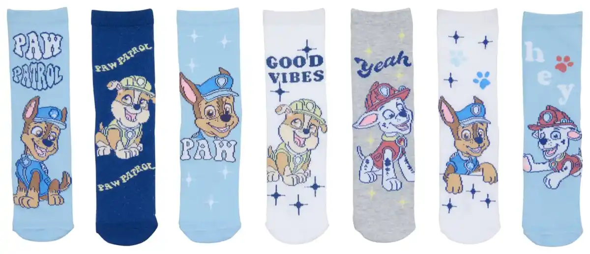 Bild 2 von Kinder-Socken »PAW Patrol«, 7 Paar