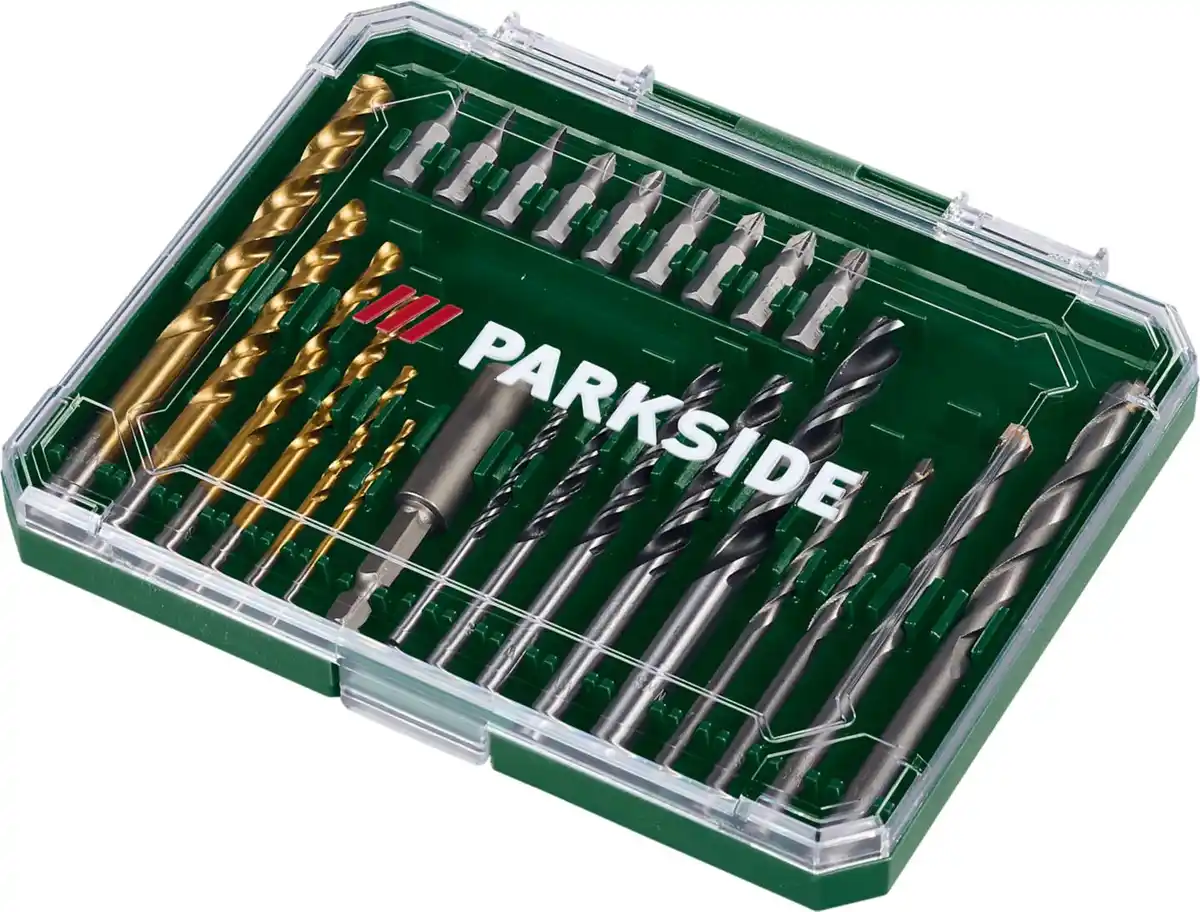 Bild 1 von PARKSIDE® Bohrer- und Bit-Set, 25-teilig