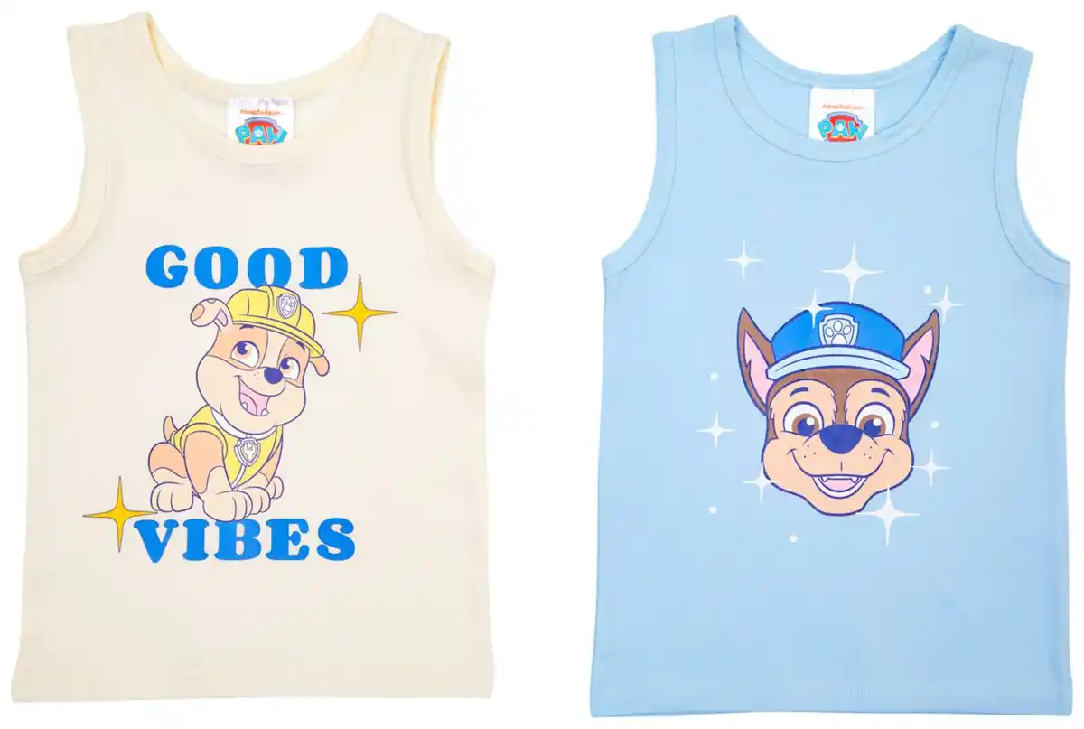 Bild 2 von Kinder-Unterhemden »PAW Patrol«, 2-St.-Packg.