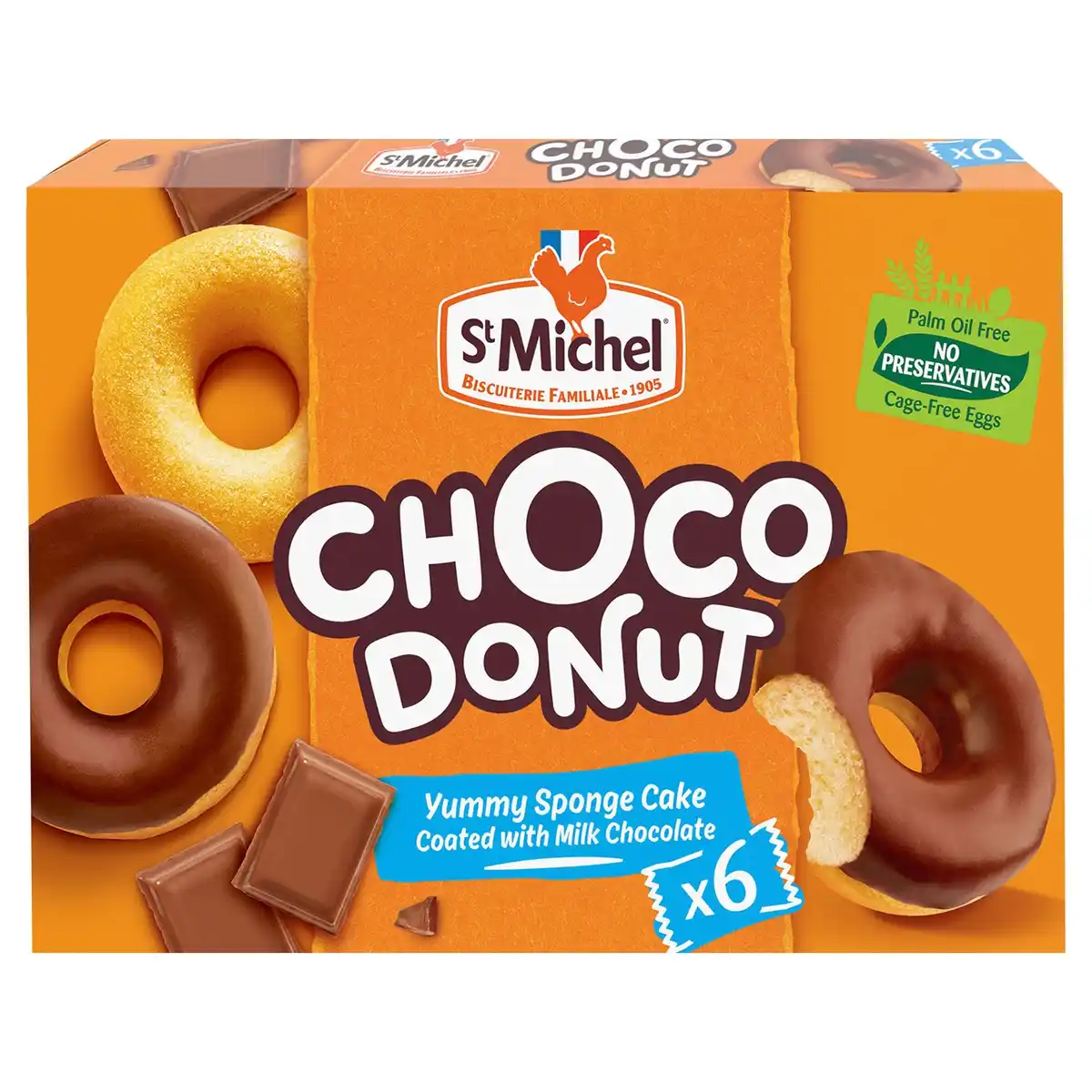 Bild 1 von ST MICHEL Choco Donuts 180 g