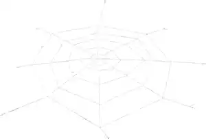 Halloween-Spinnennetz