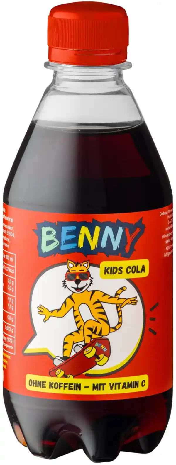 Bild 1 von BENNY Kids Cola, 0,33-l-PET-Fl.