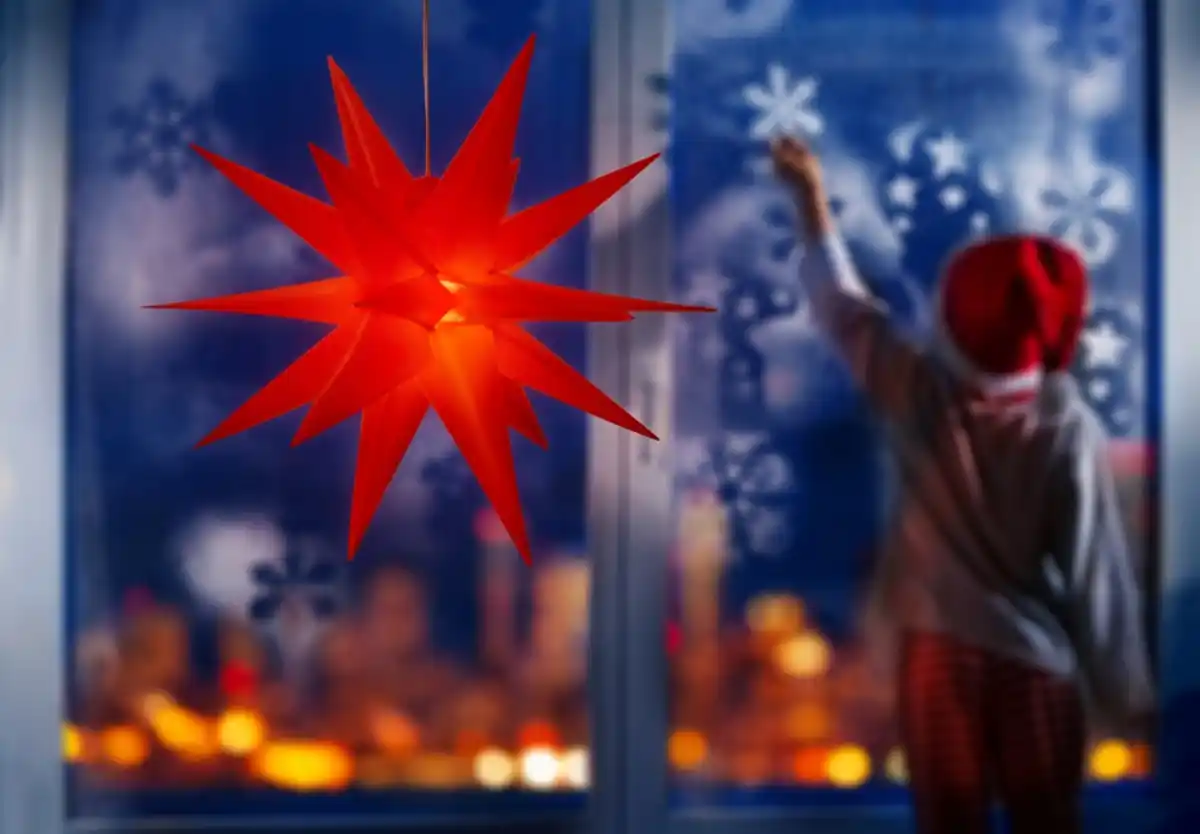 Bild 4 von LED 3D-Leuchtstern - Rot