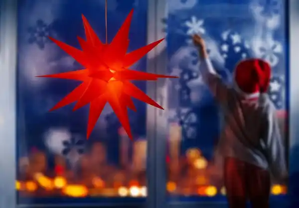 Bild 4 von LED 3D-Leuchtstern - Rot