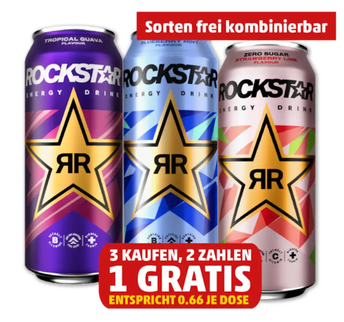 Bild 1 von ROCKSTAR Energy Drink