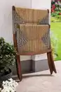 Bild 3 von faltbarer Gartenstuhl Klappstuhl mit Patchwork-Muster, ca. 61 x 76 cm - Akazienholz