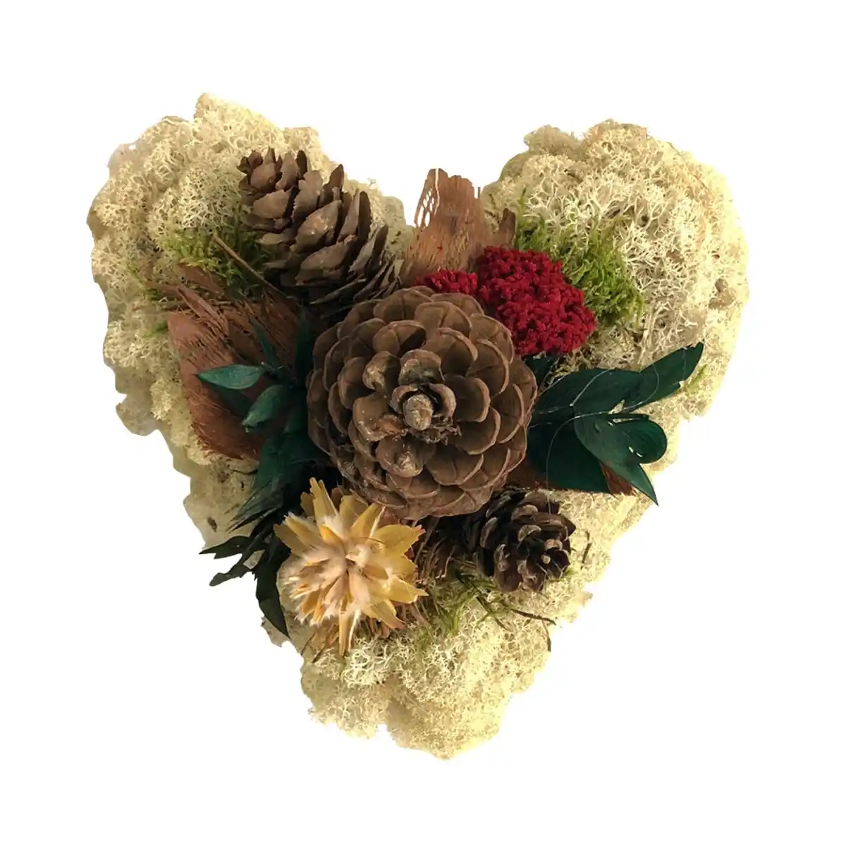 Bild 1 von Grab-Moosherz ca. 20x20cm