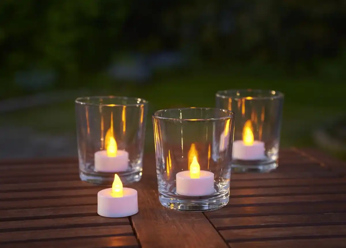 Bild 3 von LED Teelichter, 10er - Warmweiß