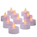 Bild 1 von LED Teelichter, 10er - Bernsteinfarben