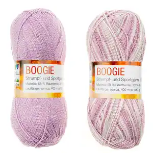 Strumpf- & Sportgarn 200 g "Boogie"