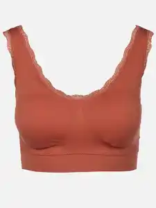 Damen Bustier ohne Naht Rosa