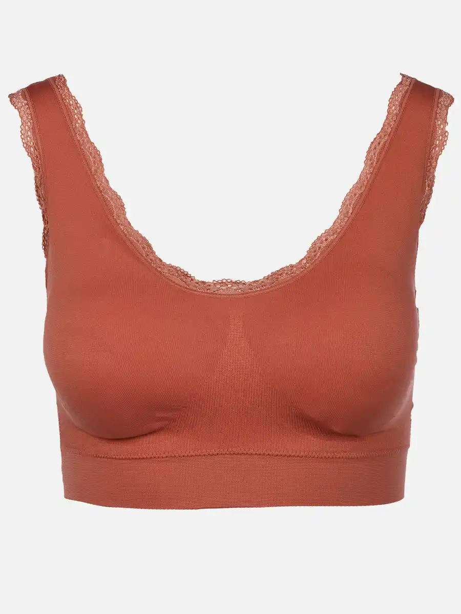Bild 1 von Damen Bustier ohne Naht Rosa