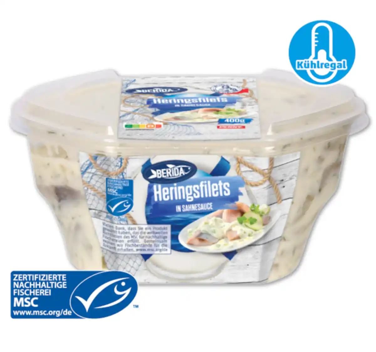Bild 1 von BERIDA Sahneheringsfilets