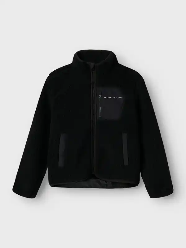 Bild 1 von Kinder Sherpa-Jacke Schwarz