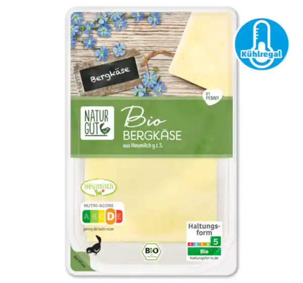 Bild 1 von NATURGUT Bio-Naturkäsescheiben