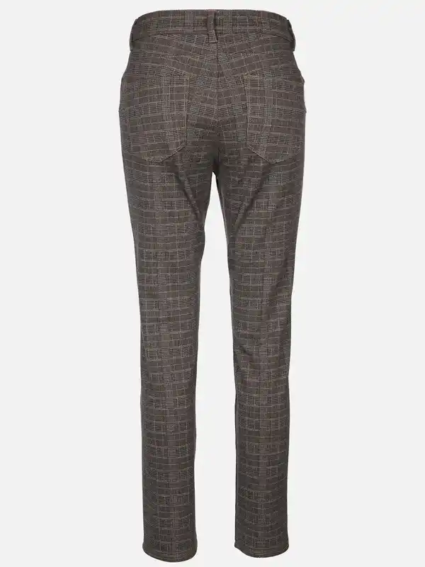 Bild 2 von Damen Stoffhose im Karostyle Braun