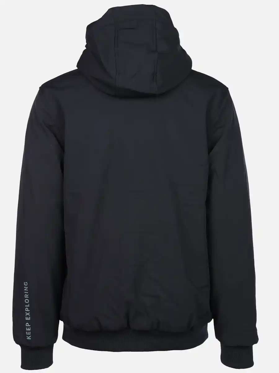 Bild 2 von Herren Softshelljacke mit Kapuze Blau