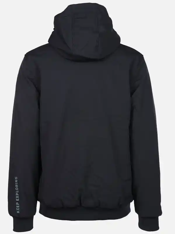 Bild 2 von Herren Softshelljacke mit Kapuze Blau