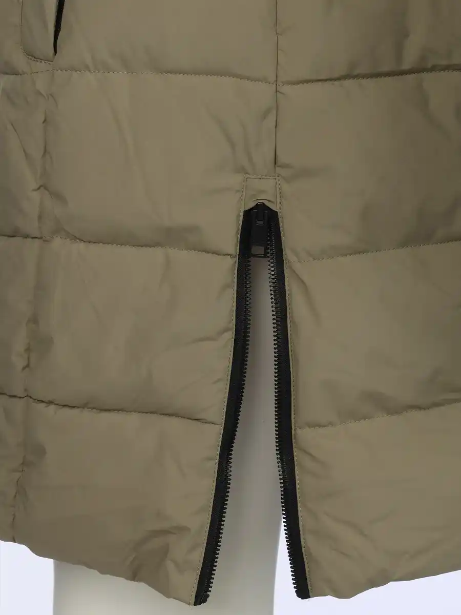 Bild 4 von Damen Steppmantel mit Kapuze Salbei